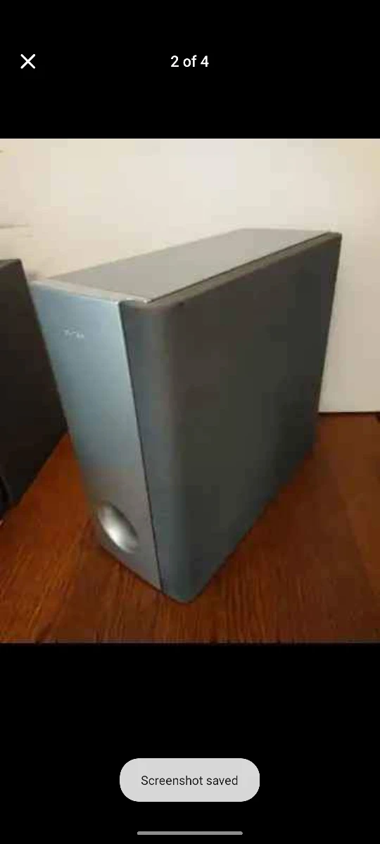 #cleanout Sony Active Subwoofer - photo 2