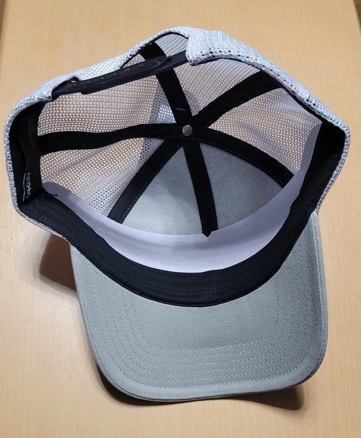New Oakley High Definition Optics Trucker Hat Stone Gray - photo 3