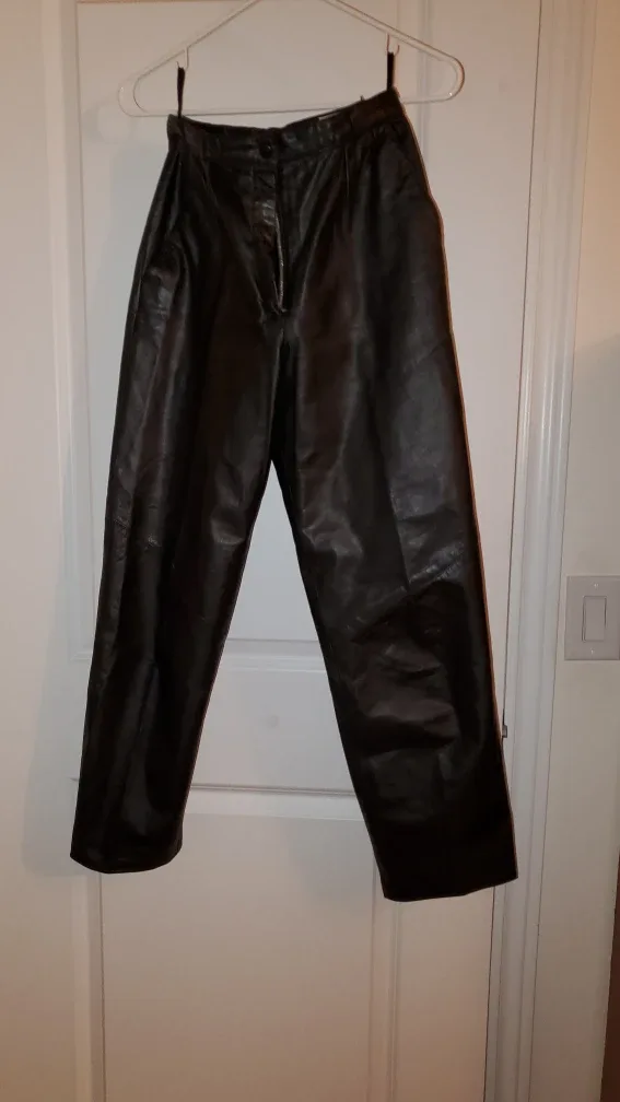 Women's Leather Pants