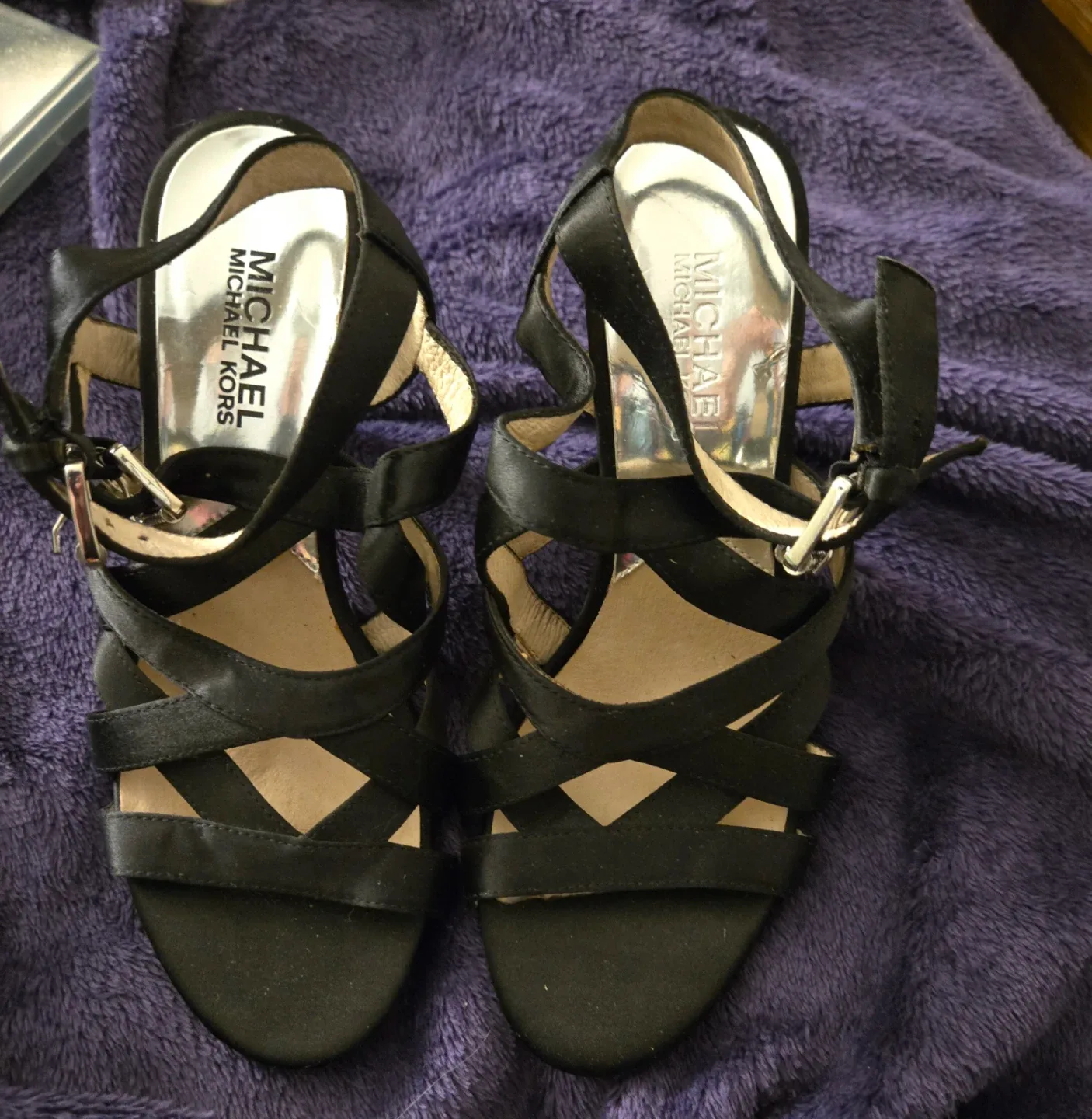 Michael Michael Kors Black Heels - Size 7.5