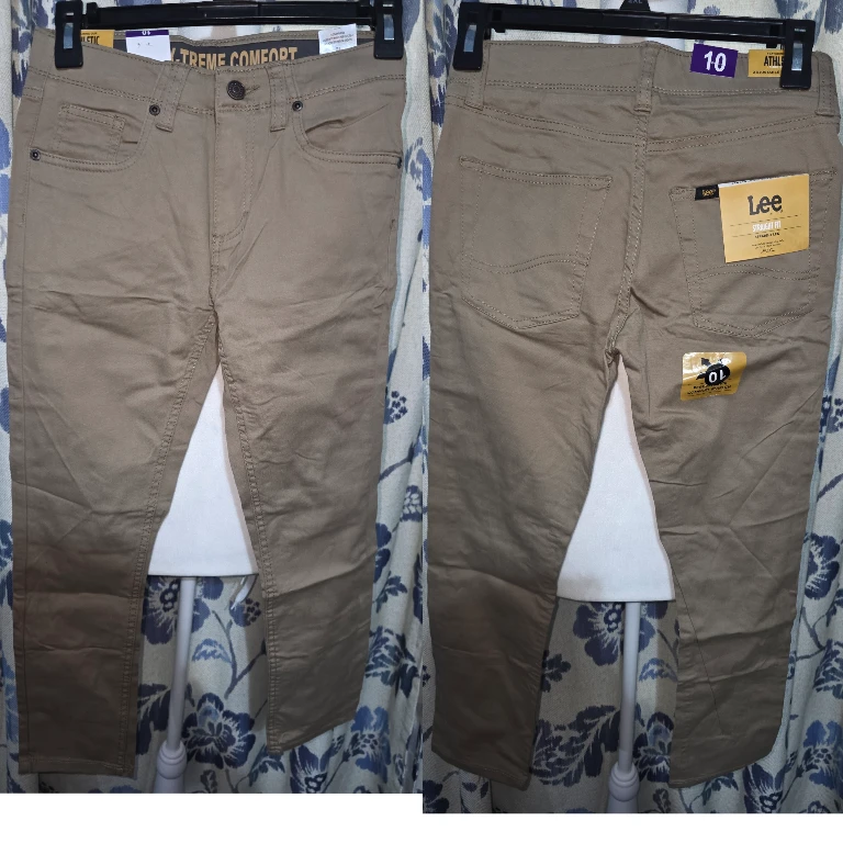 Boys Lee Extreme Comfort Athletic Fit Pants - Size 10