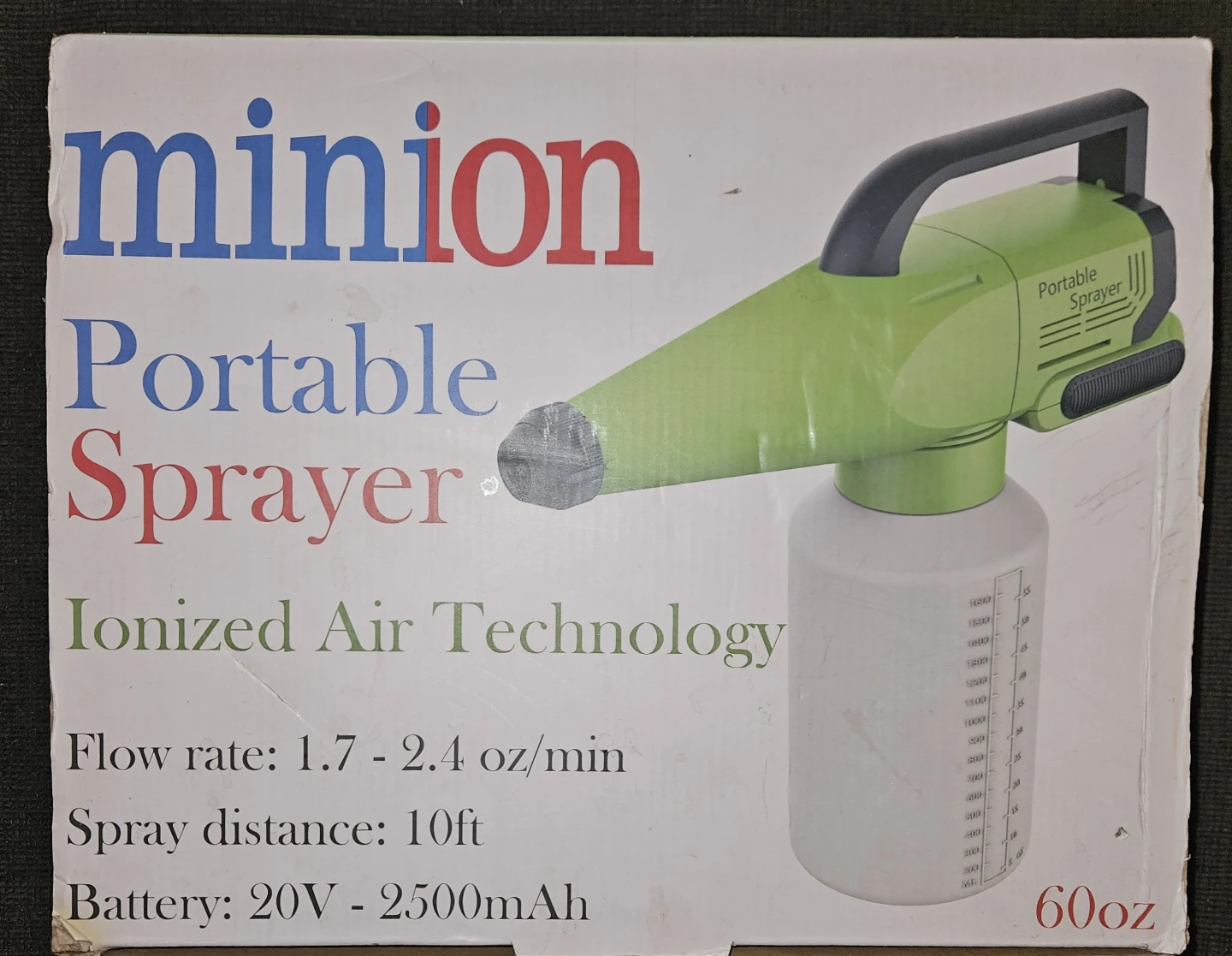 Minion Portable Sprayer - Like New!