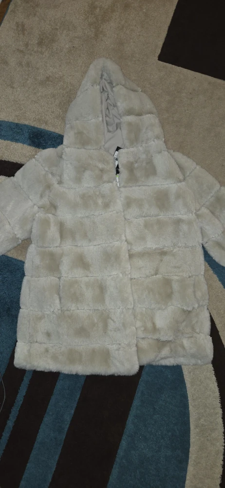 Real Faux Fur Hooded winter Coat - photo 2