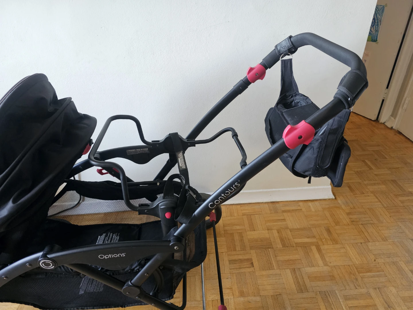 Contours Options Double Stroller - Black - photo 3
