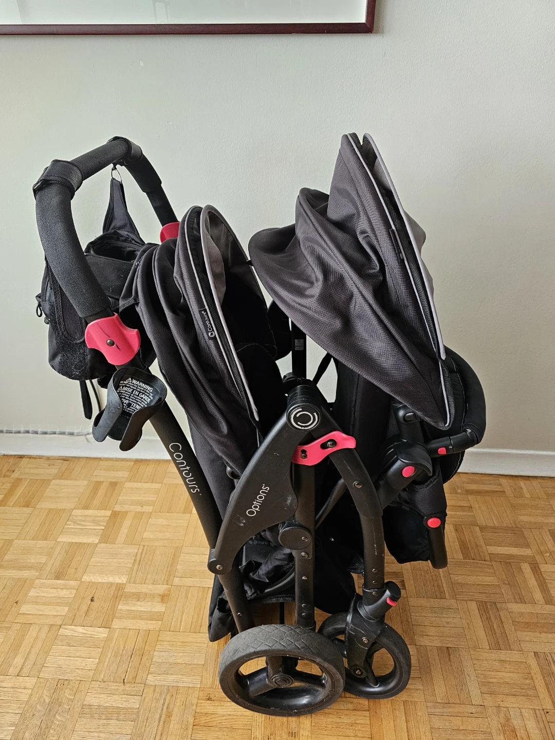 Contours Options Double Stroller - Black - photo 5