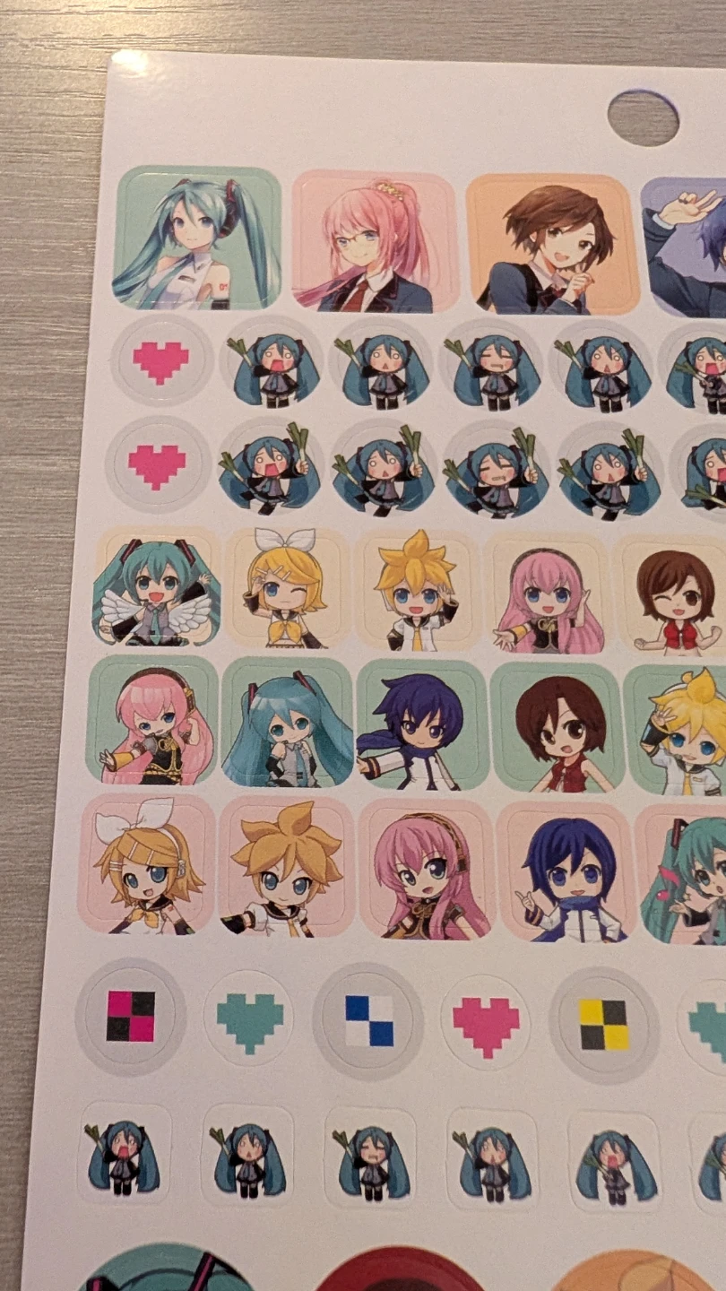 Vocaloid Character Stickers - photo 3
