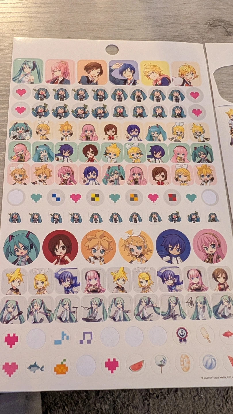 Vocaloid Character Stickers - photo 4