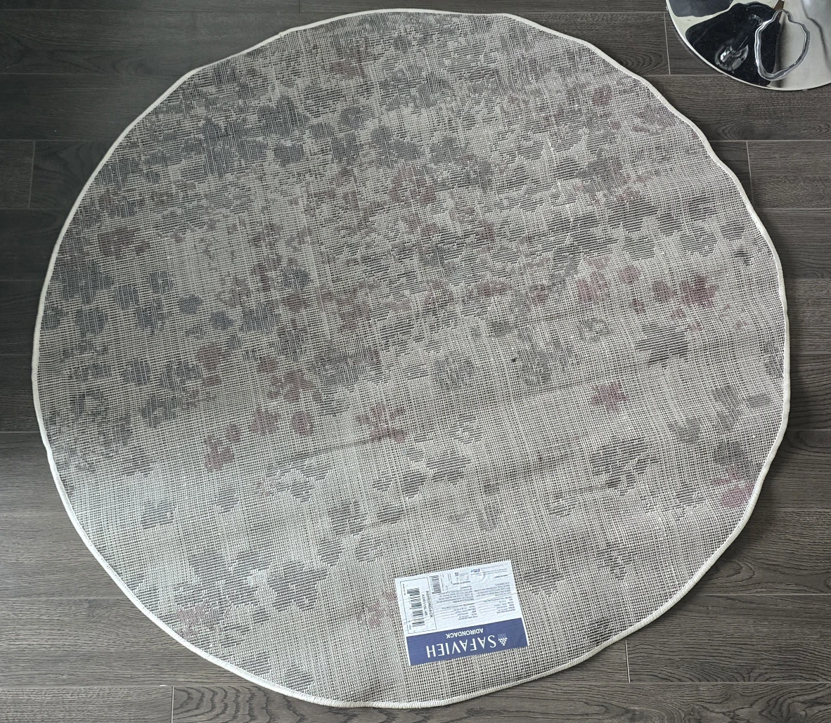 Round Floral Area Rug - photo 2