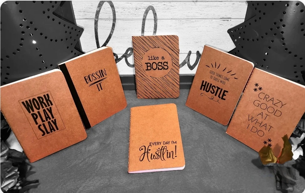 Set of Motivational Notebooks
