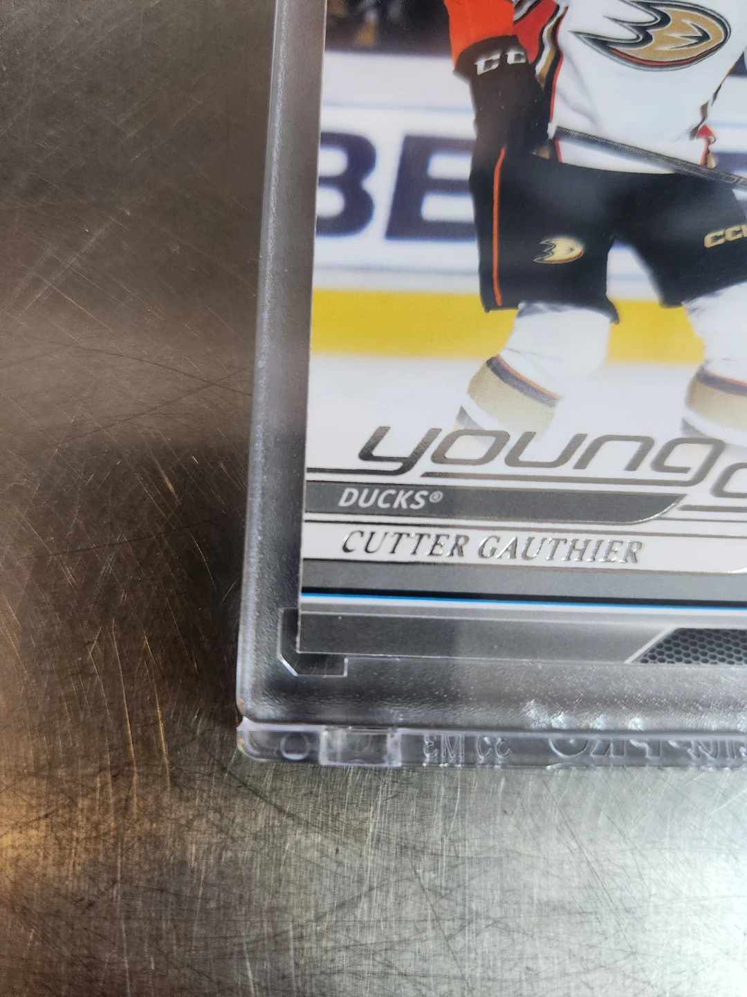Cutter Gauthier Young Guns Upper Deck Hockey Card - photo 4