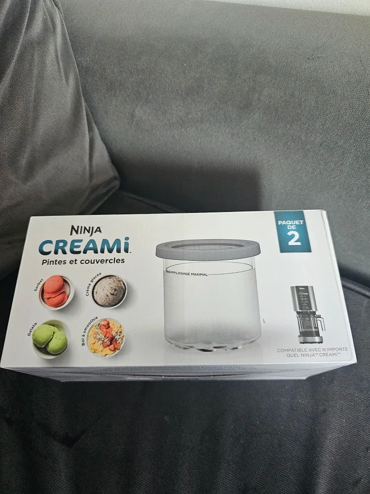NINJA CREAMi Pints & Lids, 2-Pack 🍧 🍨🍦#Cleanout ♻️ image indicator(3)