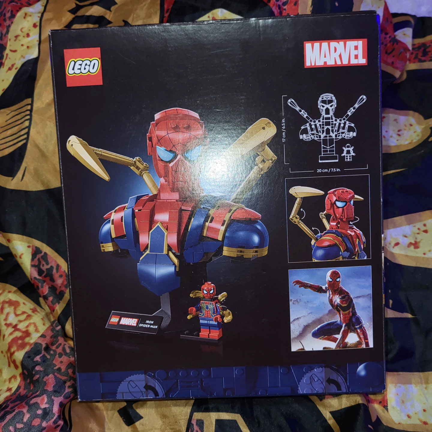 LEGO Marvel Iron Spider-Man Bust 76236 - photo 2