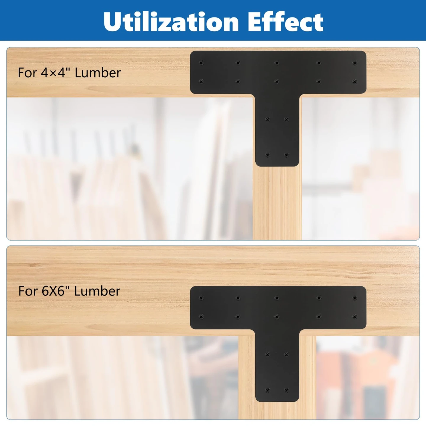 T Shape Bracket Plate Connector - 4pcs - photo 5