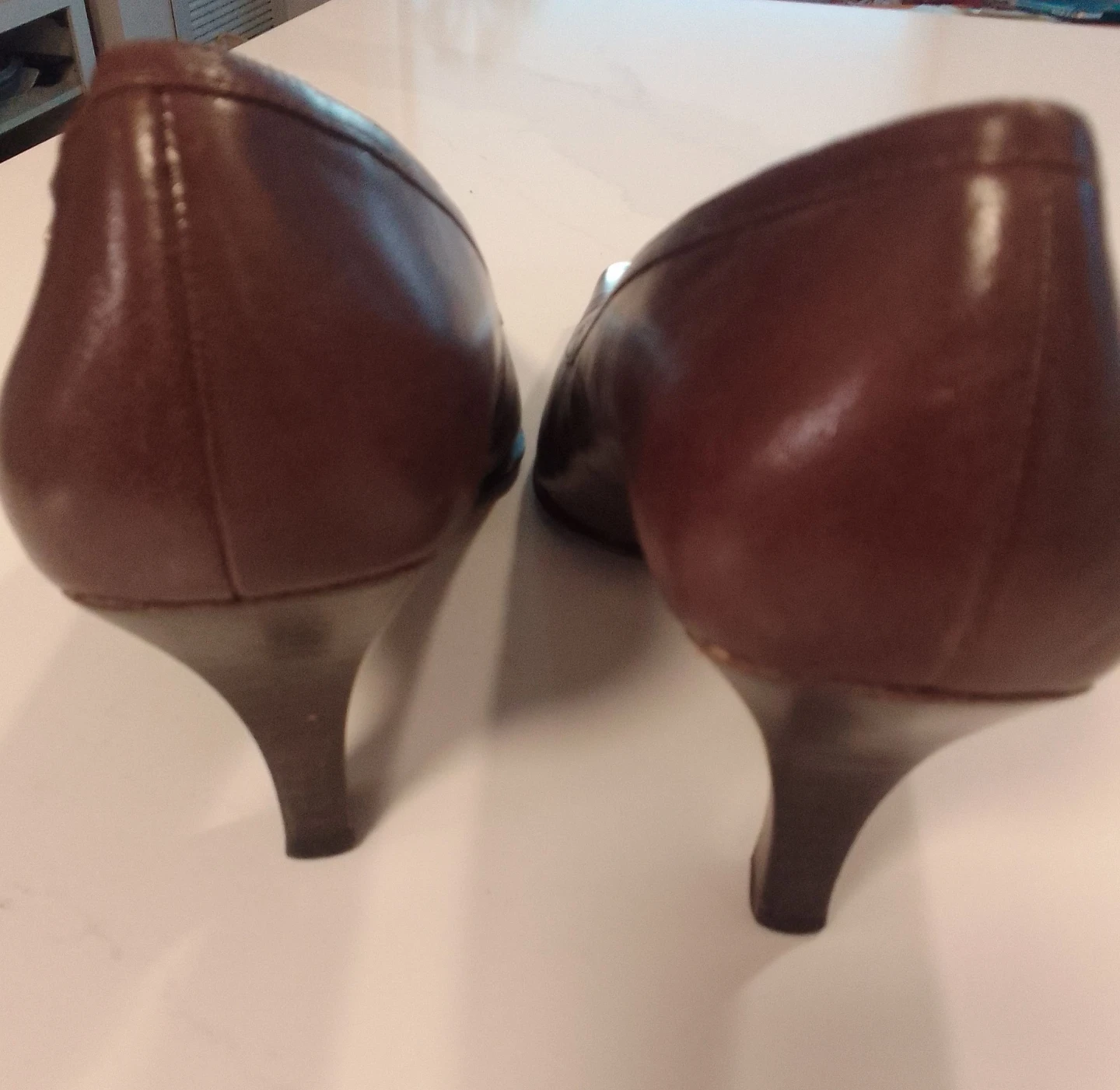 Nine West Brown Leather Heels - photo 2