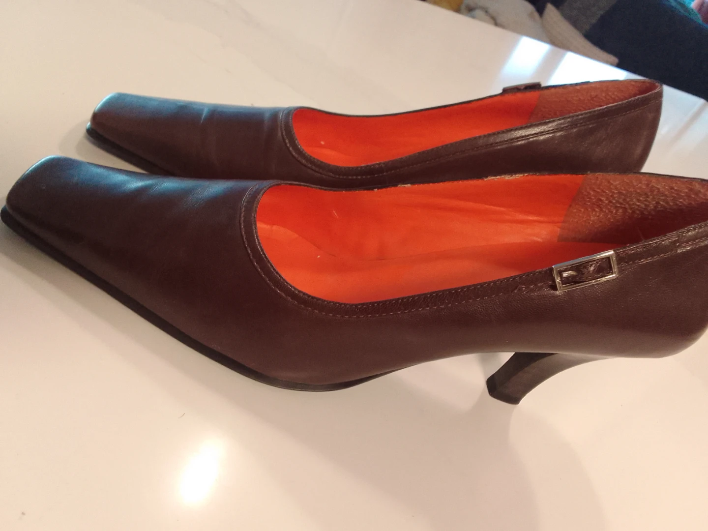 Nine West Brown Leather Heels - photo 5