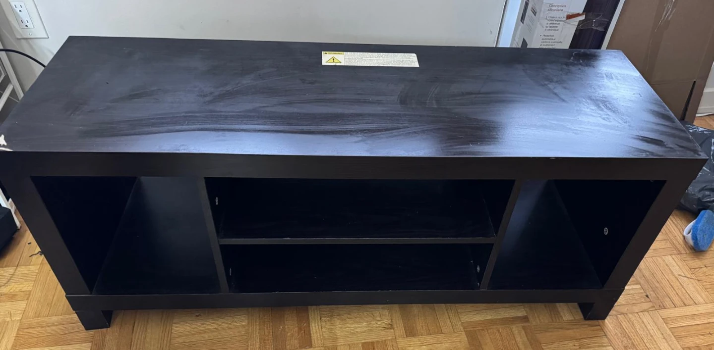 Black TV Stand - photo 5