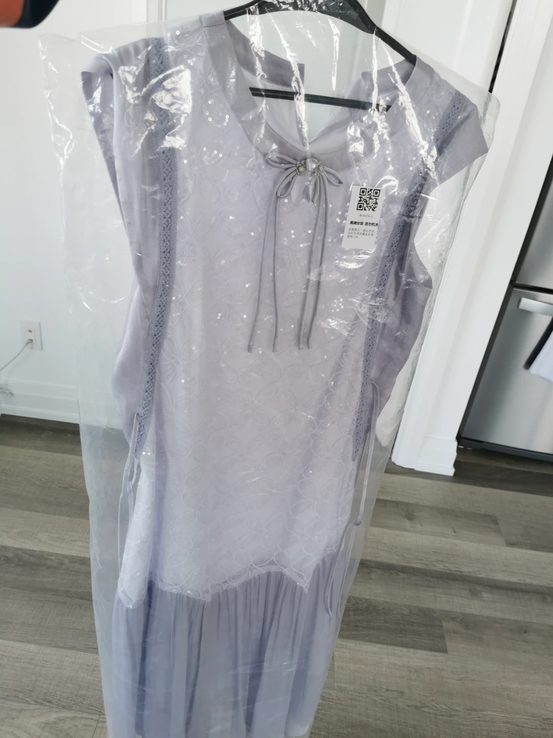 Elegant Grey Dress