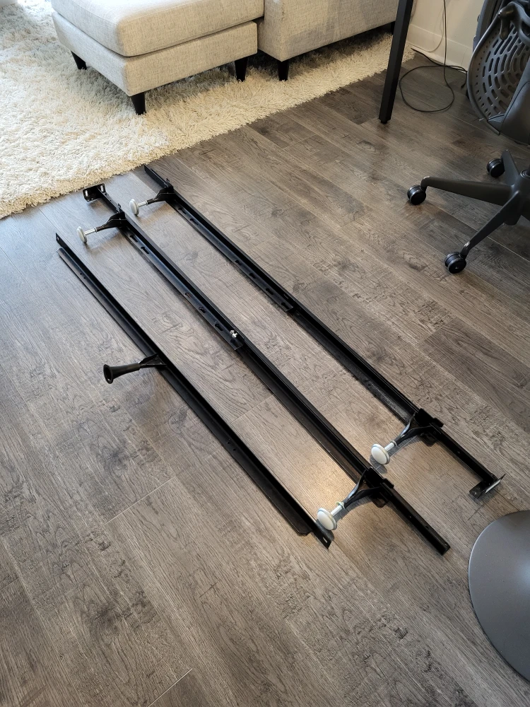 Full or Queen Metal Adjustable Bed Frame - photo 2