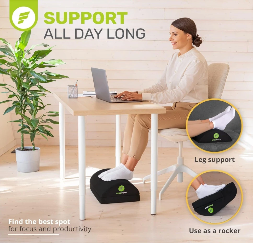 ErgoFoam Adjustable Foot Rest - Like New! - photo 2