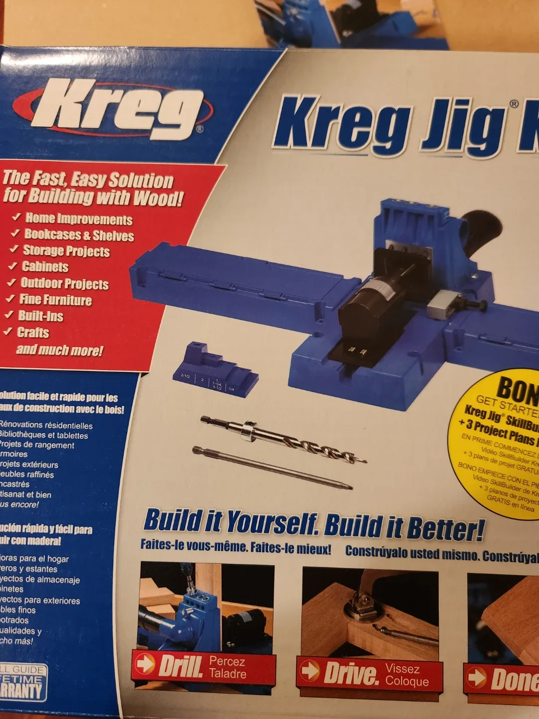 Kreg Jig K5 Pocket-Hole System - Like New!