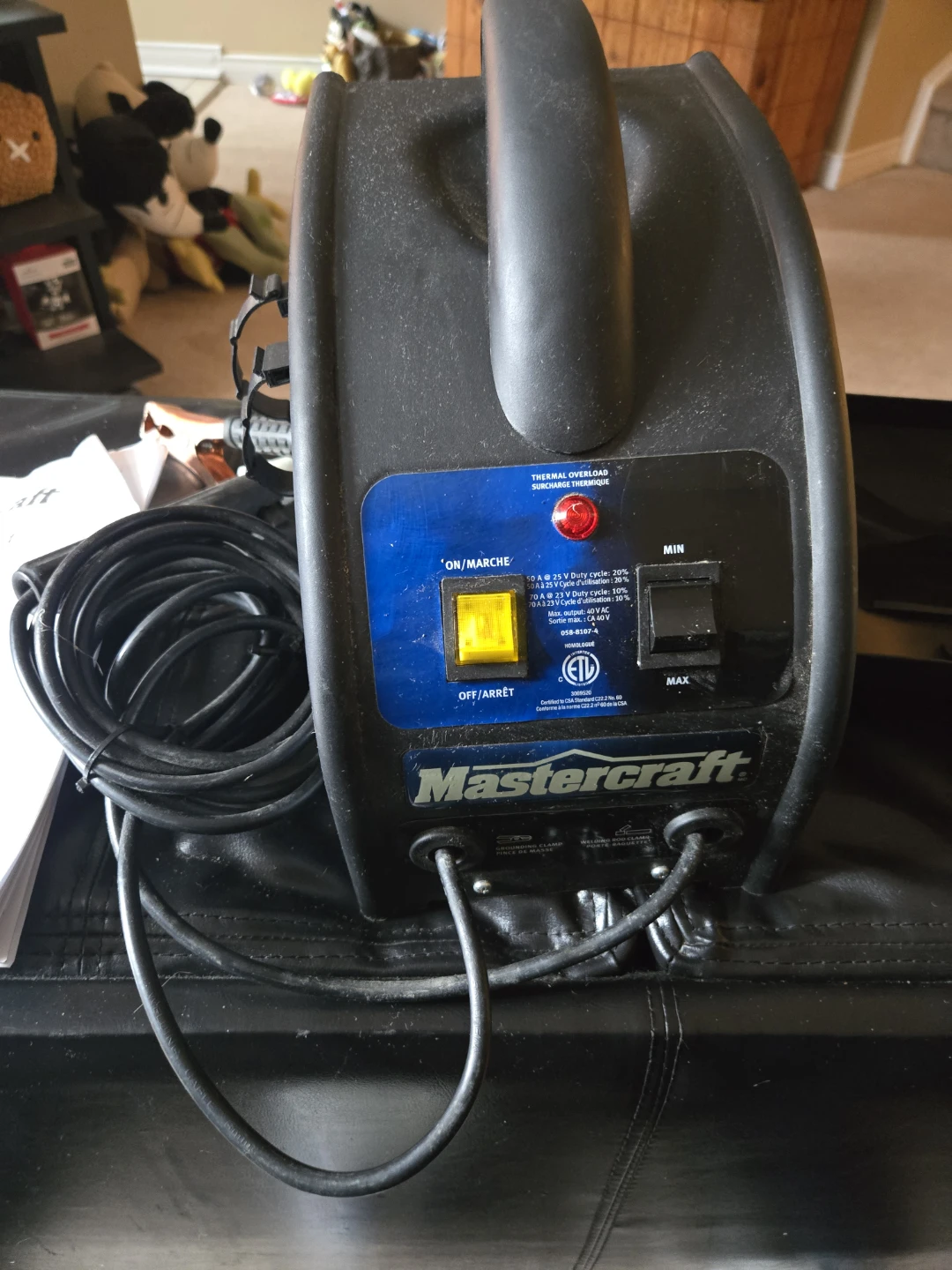 Mastercraft Arc Welder Kit