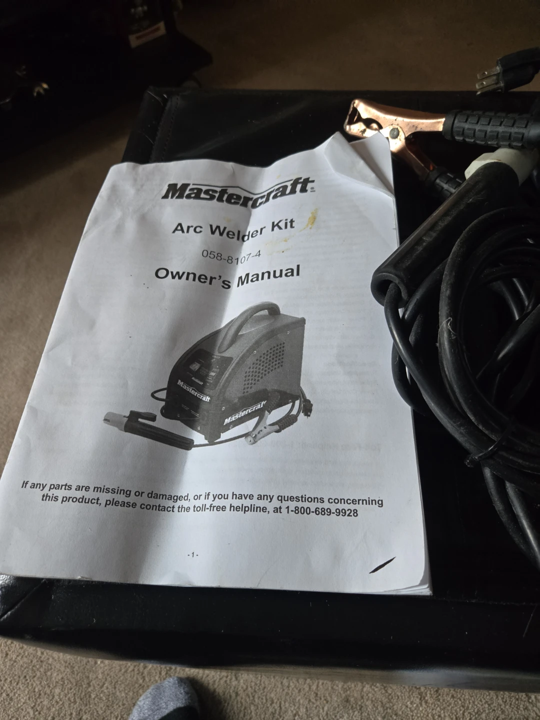 Mastercraft Arc Welder Kit - photo 2