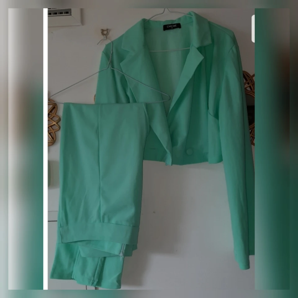 ChicMe Mint Green Pantsuit Set