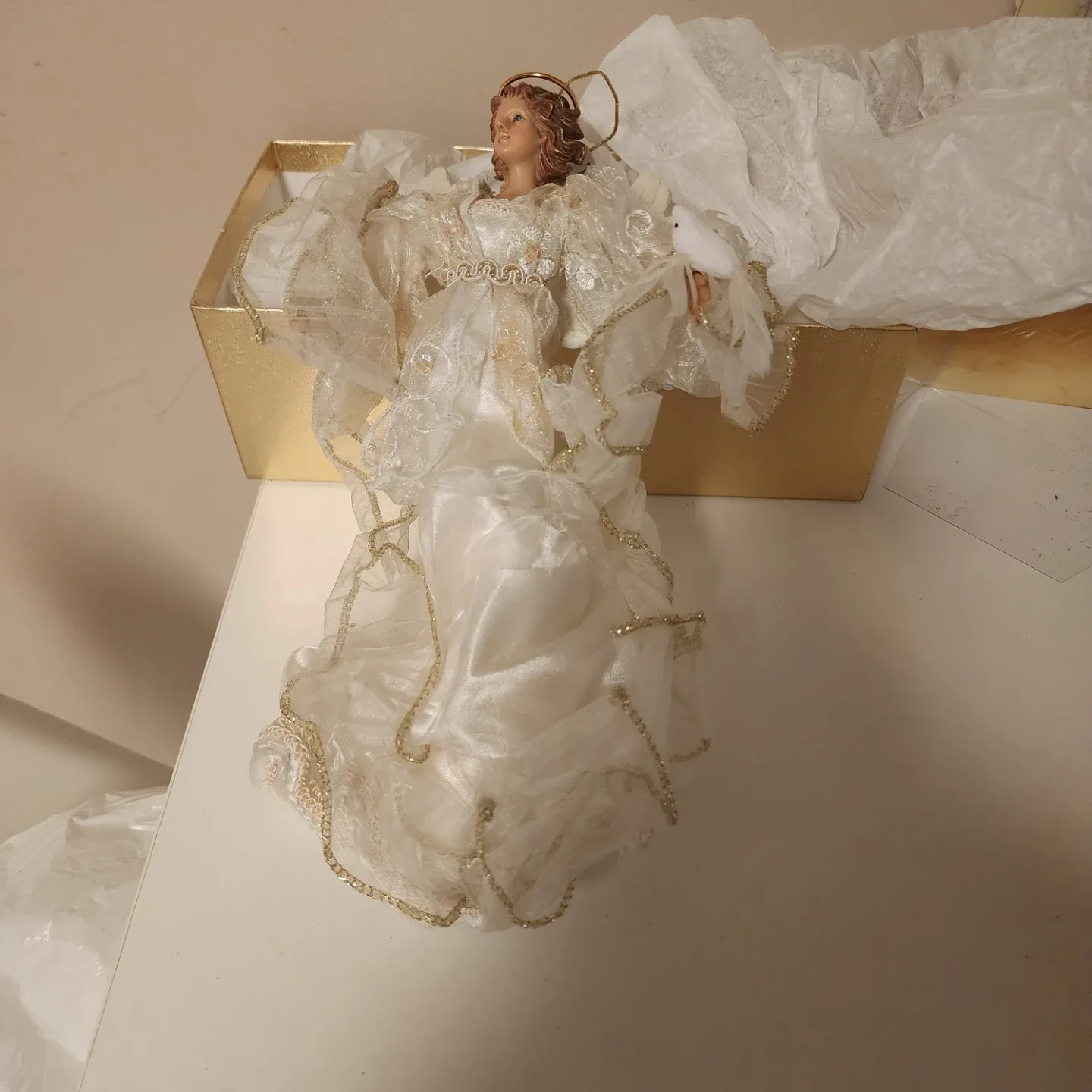 NEW * Enesco Angel Figurine with Box image indicator(3)