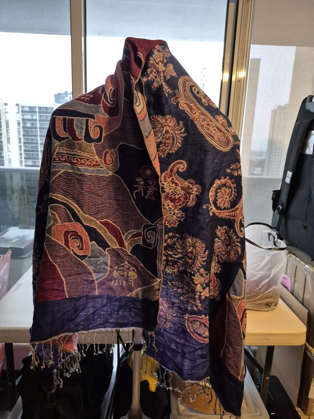 2 Oversized Assorted Shawls