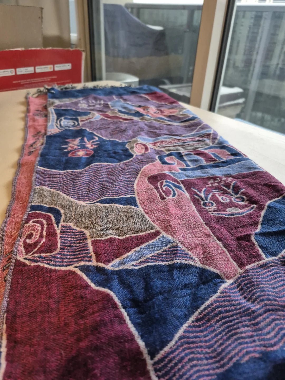 2 Oversized Assorted Shawls - photo 4