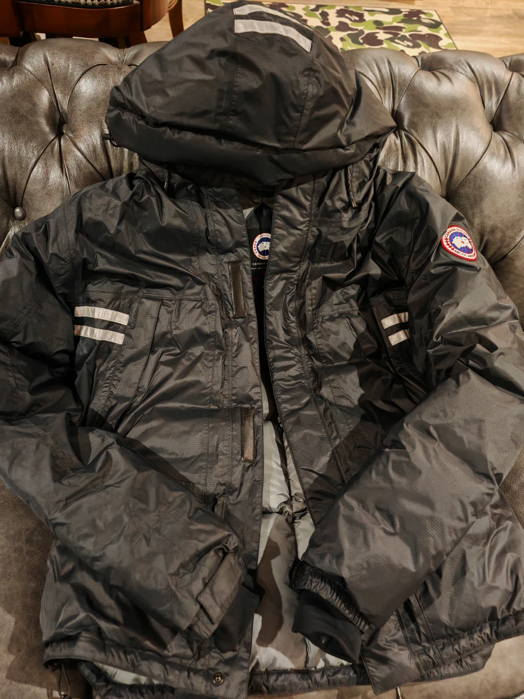 Canada Goose Mountaineer Down Parka Men XL Black - photo 2