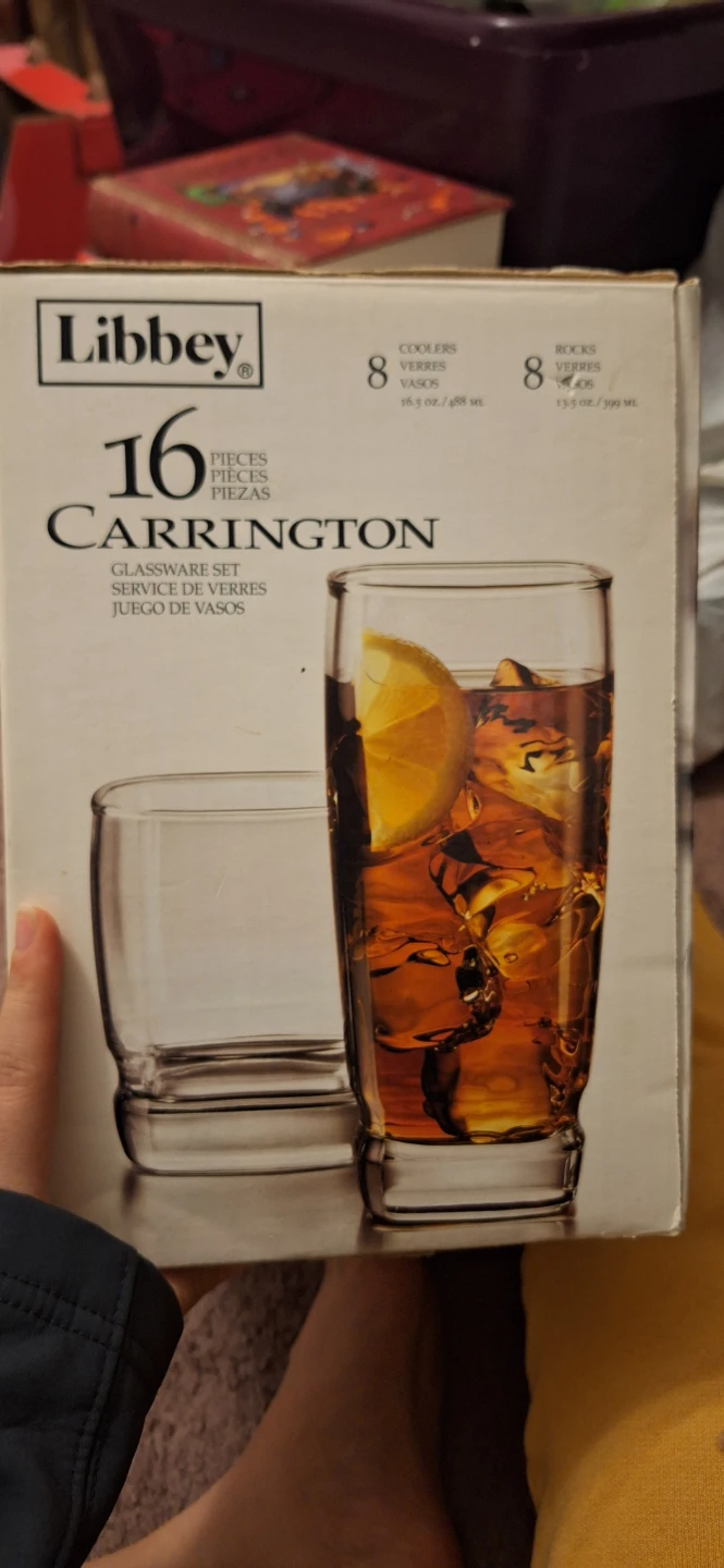 (New) Libbey Carrington 8-Piece Glassware Set - photo 2
