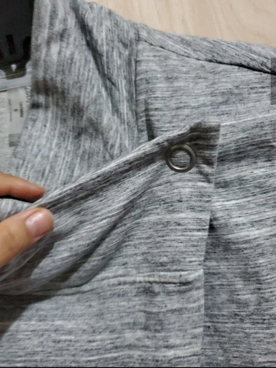 Danskin Gray Wrap Top - Size Small #Cleanout image indicator(3)