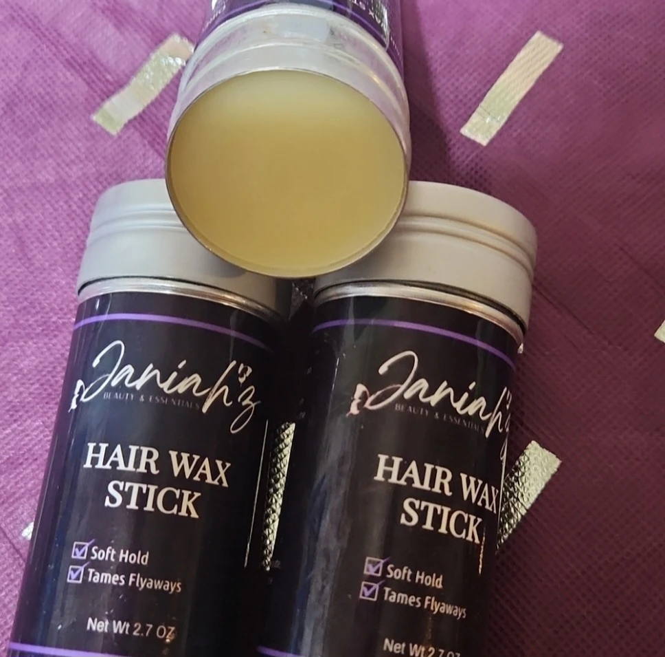 Janiah'z Hair Wax Stick - Soft Hold, 2.7 oz