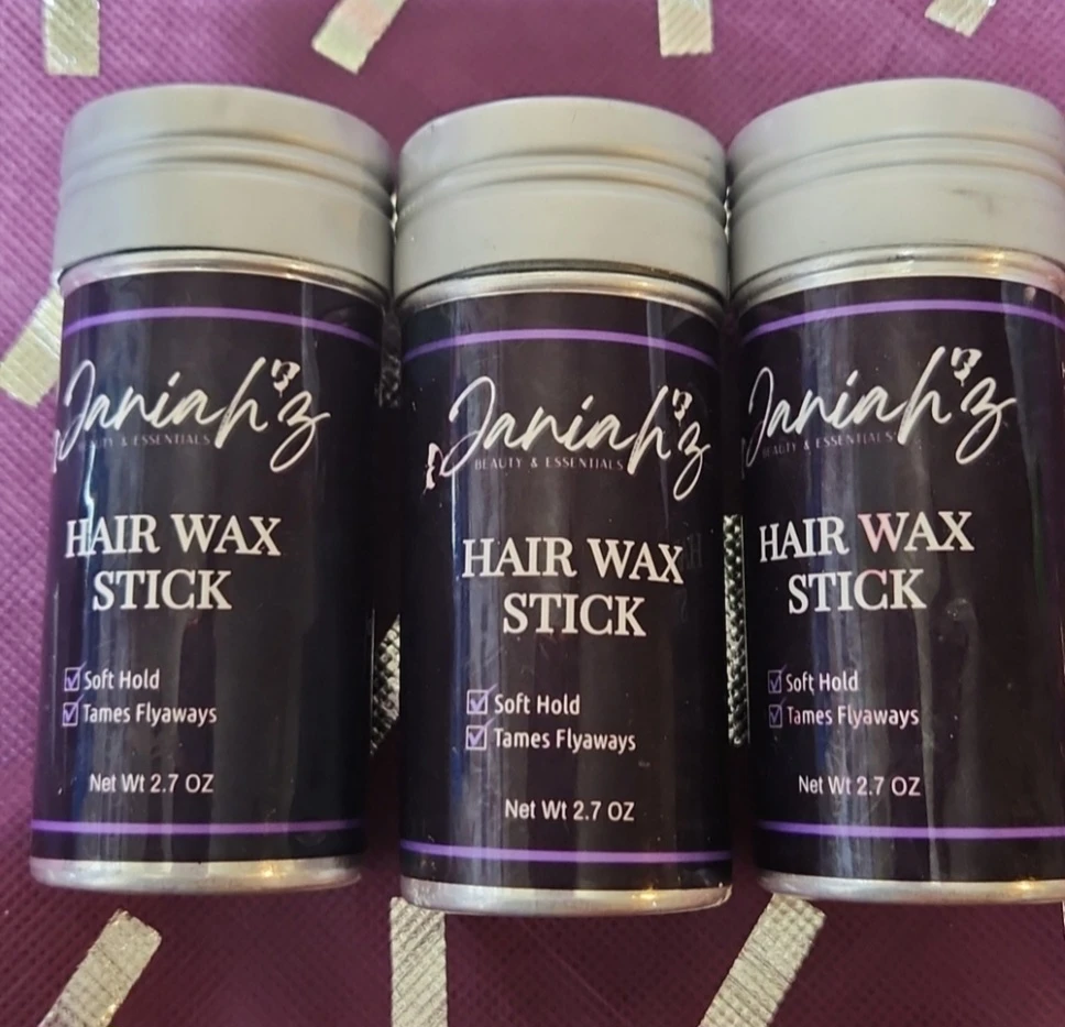 Janiah'z Hair Wax Stick - Soft Hold, 2.7 oz - photo 2