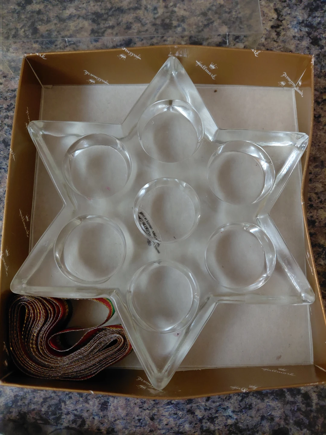 Hallmark Star Tea Light Candle Holder