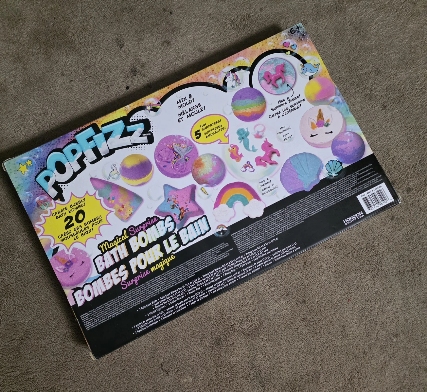 PopFizz Magical Surprise Bath Bombs Kit - photo 2
