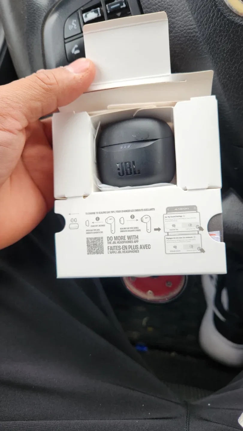 New JBL Tune Flex 2 Black Earbuds image indicator(2)