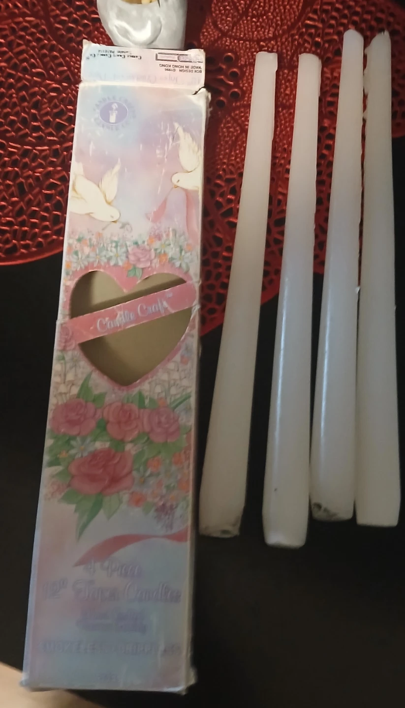 Candle Craft 12" Taper Candles - 4 Piece Set - photo 3