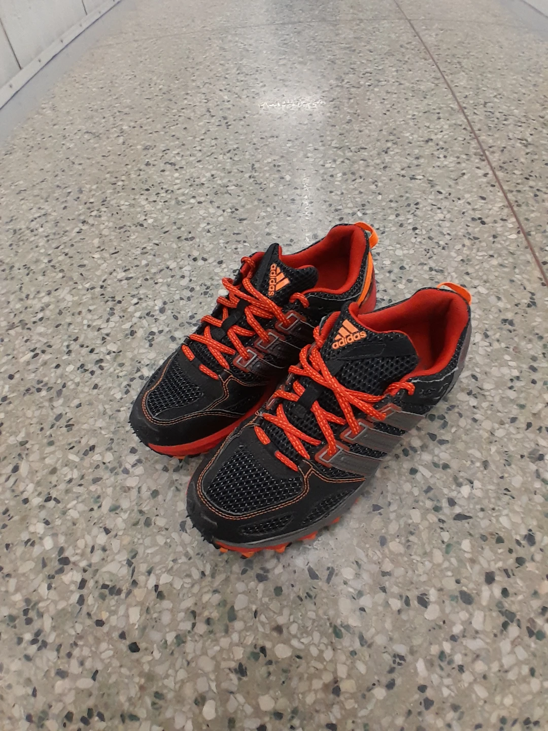 Adidas Trail Running Shoes - Black & Red Men's Size 9 - photo 4