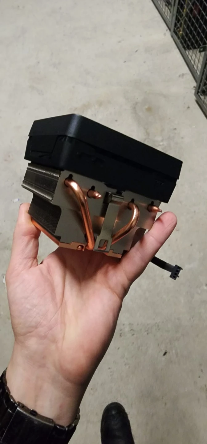 AMD CPU Cooler with rgb - photo 2