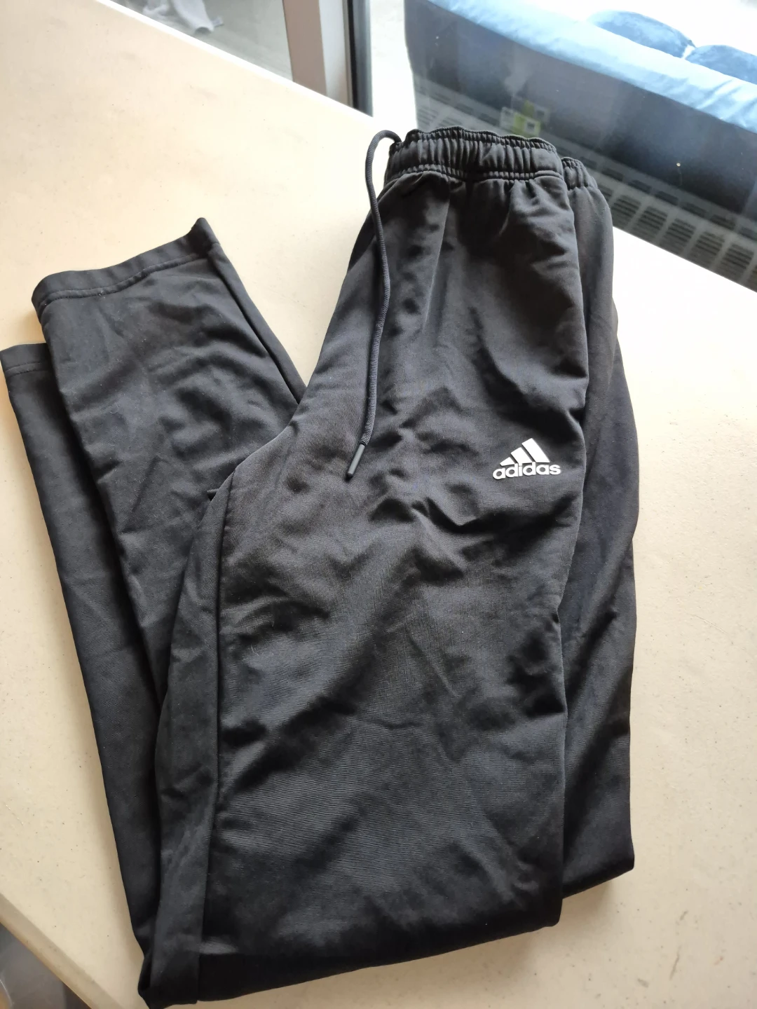 Adidas Black Track Pants - Size S