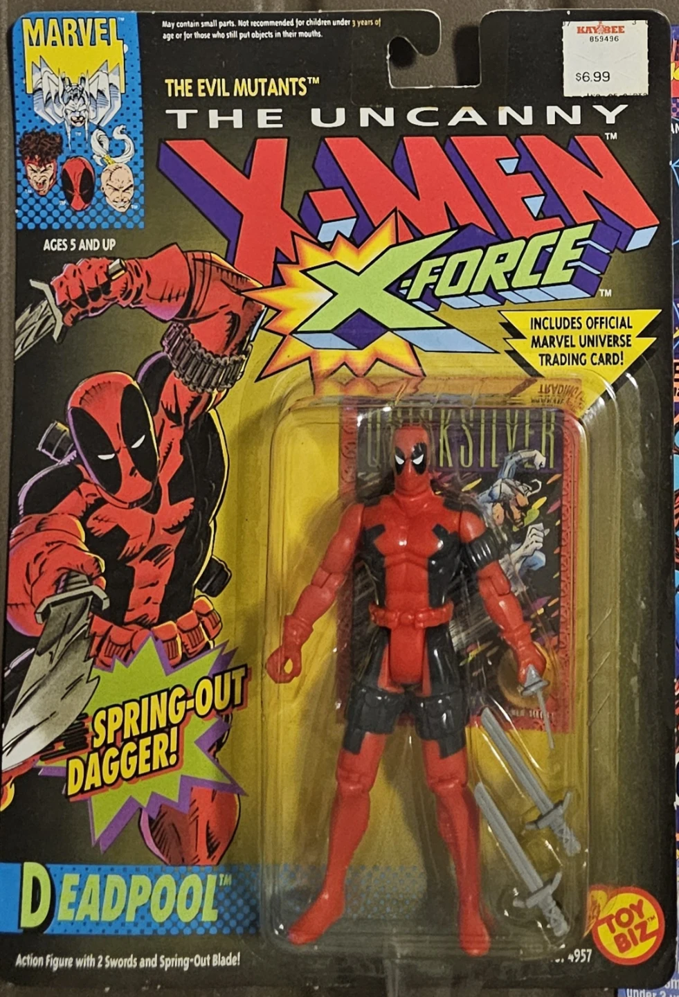 New Marvel X-Men Deadpool Action Figure