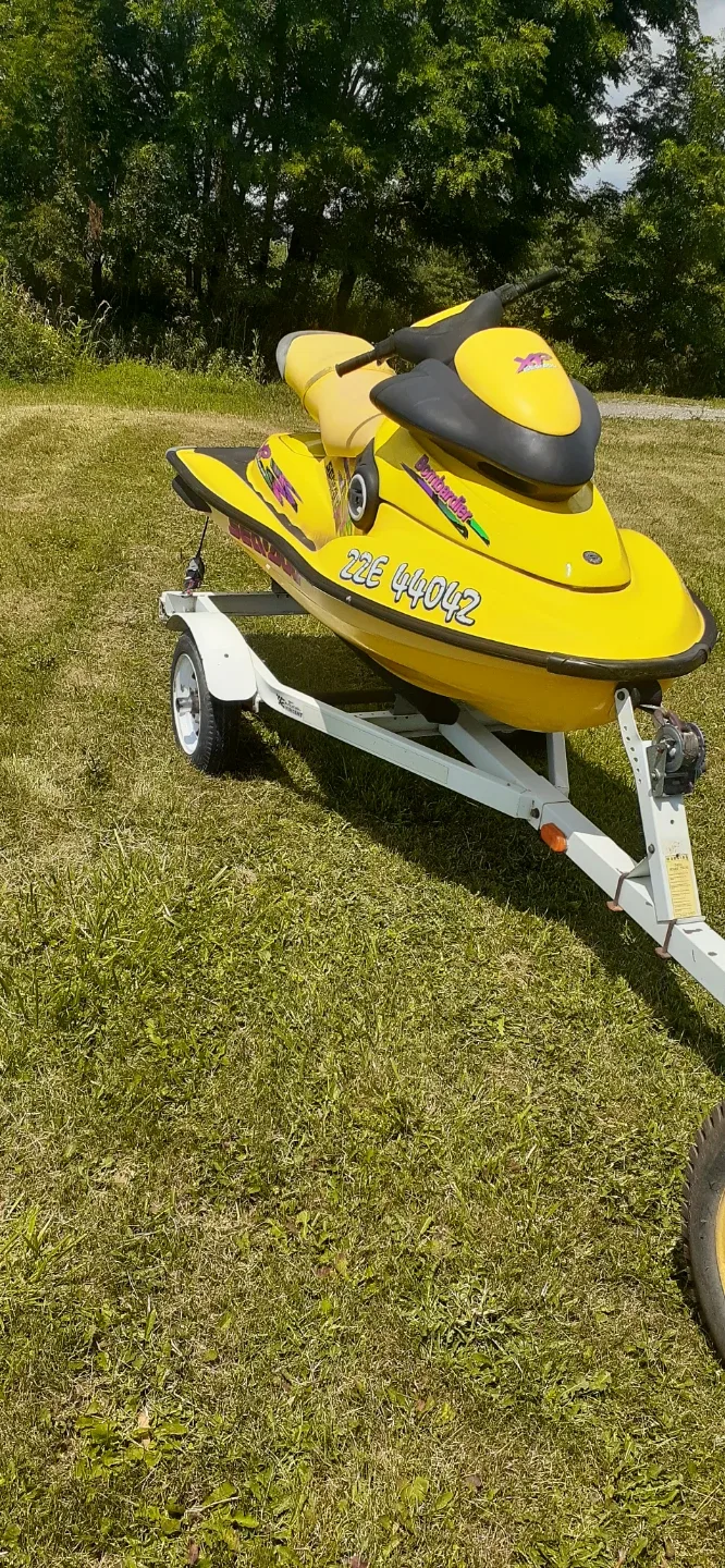 1997 Sea-Doo XP Jet Ski - Yellow