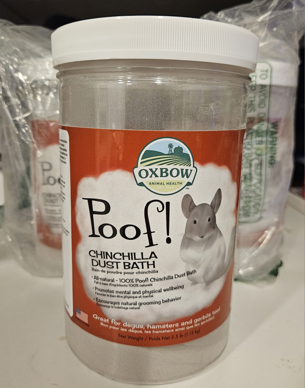 Oxbow Poof! Chinchilla Dust Bath 2.5 lb
