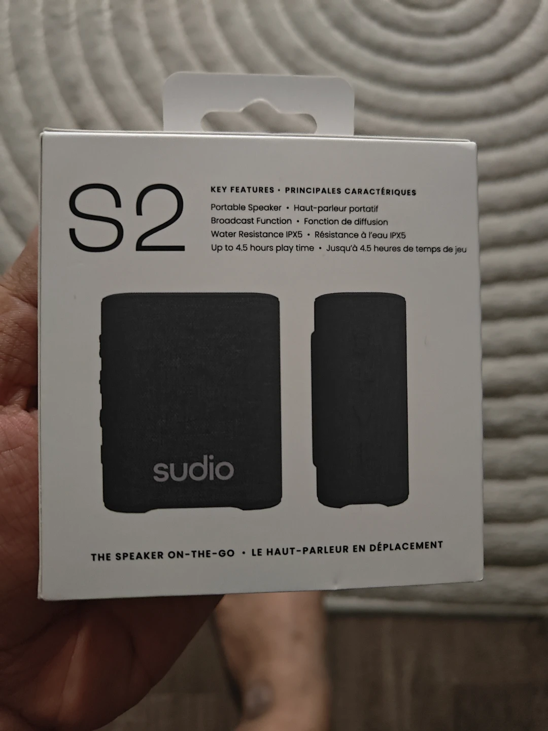 Sudio S2 Portable Speaker - Black