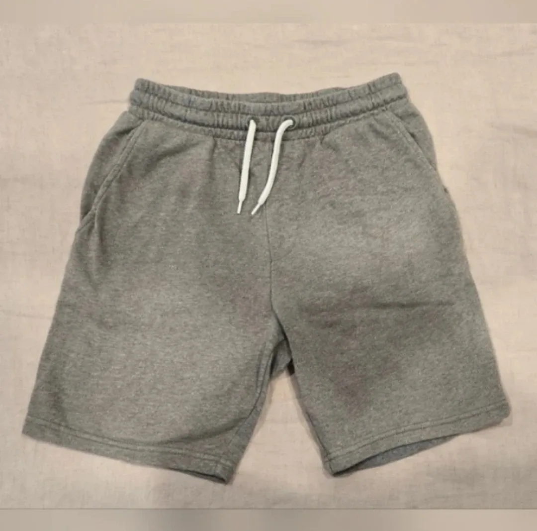 Boy's H&M Grey-Green Shorts - Size 13-14Y
