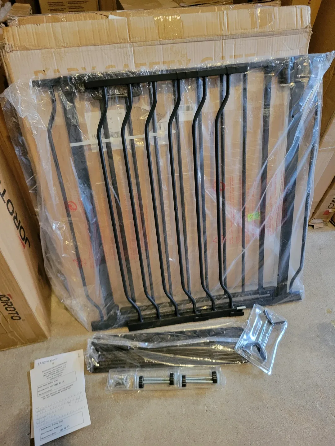 Baby Gate for Stairs, 30.5"-48.4" new image indicator(6)