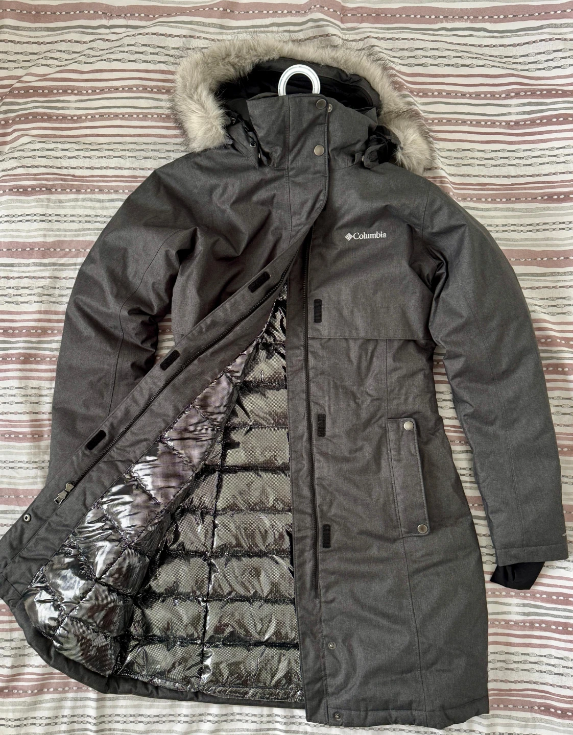 Columbia Winter Jacket, Grey
