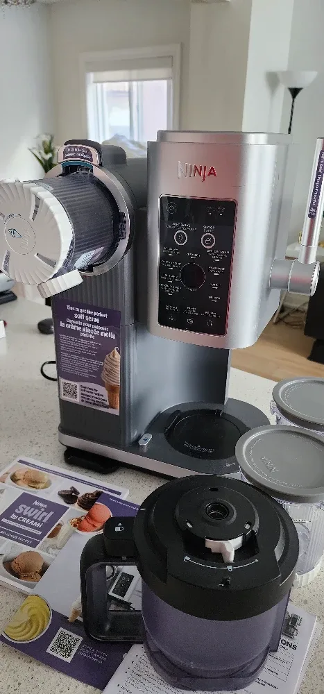 Ninja CREAMi Soft Serve Ice Cream Maker